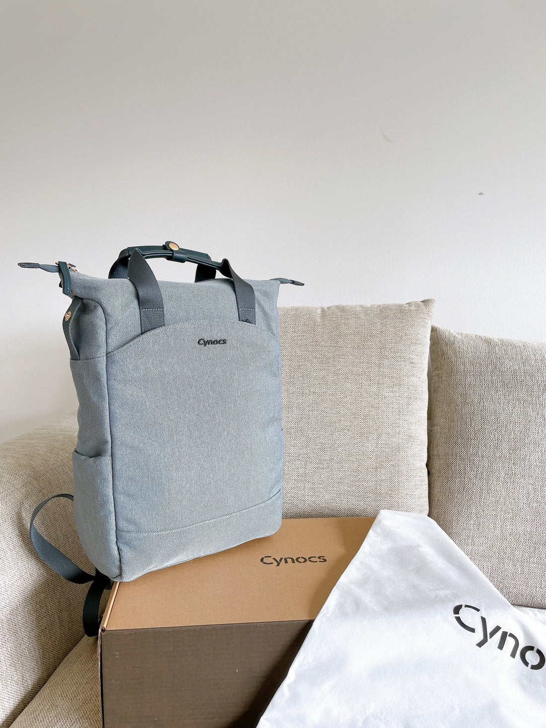 Nachhaltiger Designrucksack aus rPET im skandinavischen Design von Cynocs